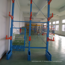 powder coated heavy duty cantilever rack with end stopper